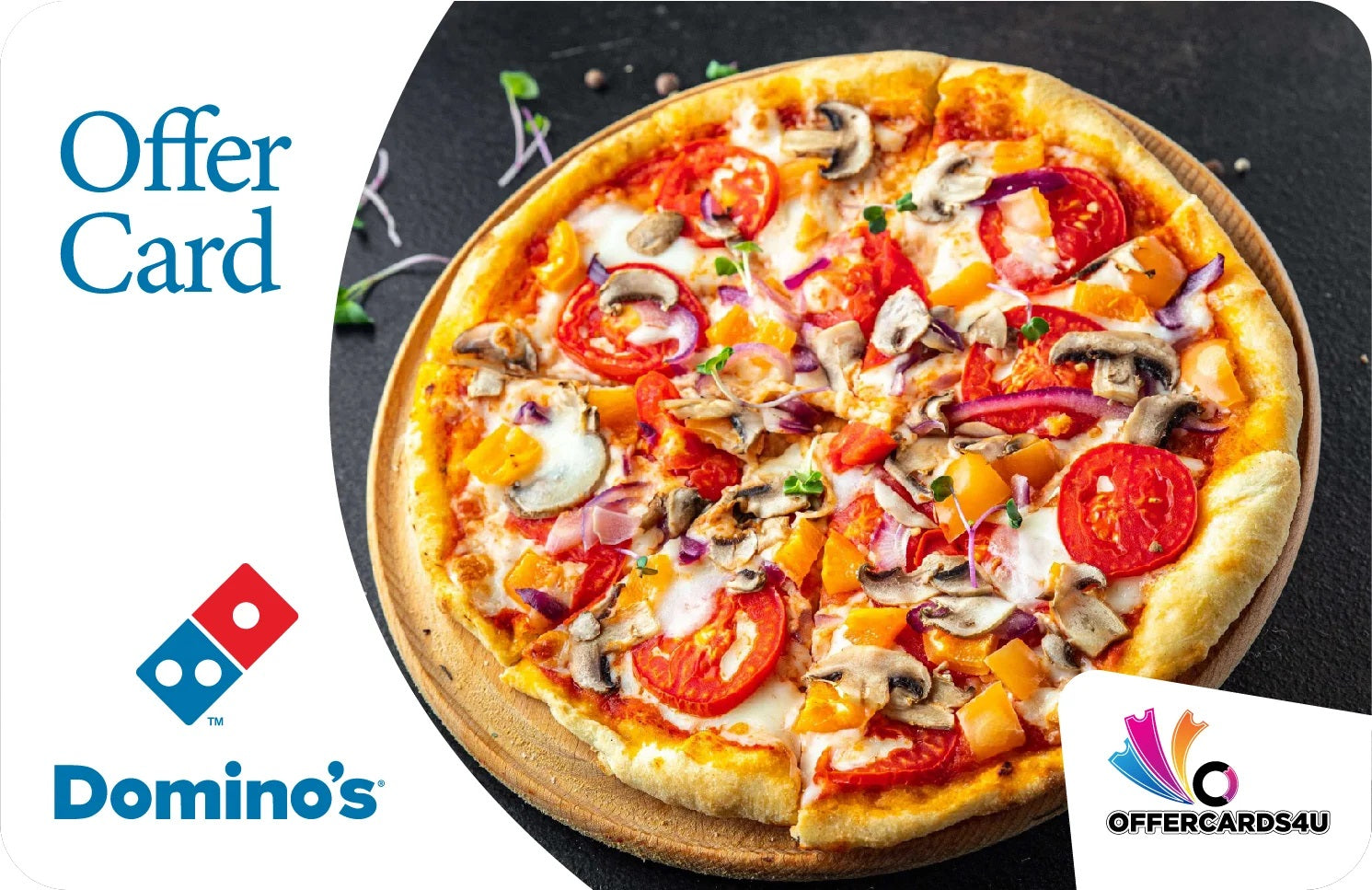 Domino’s Offer Cards-free in-store